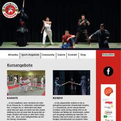 Budoclub Website Rework Beispiel 2 (Inoffiziell)