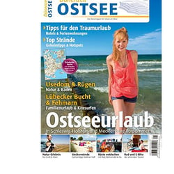 Layout fürs Reisemagazin DÜNENZEIT OSTSEE (Print)