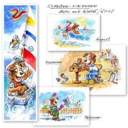 Motive Waldi-Kalender 2017