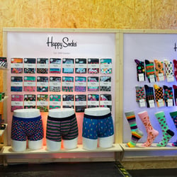 Happy Socks Messestand Seek&Bright