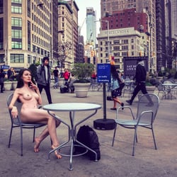 Nude in Public of New York