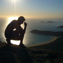 Postkartenmotiv – Ehrfurcht vor der Natur, Wilsons Promontory – Australien 2007
