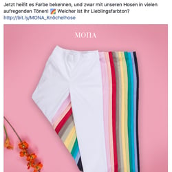 Leger Instagram Mona