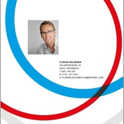Bewerbungsvorlage Deckblatt 6