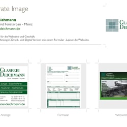 Corporate Image: Glaserei Deichmann – Mainz