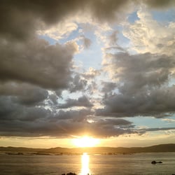 Cloudy Sunset