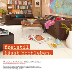Projekt: freistil Jubiläumsanzeige • Agentur: FashionCom