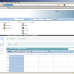 der persönliche Kalender mit u.A. iCal-Export und Benachrichtigung