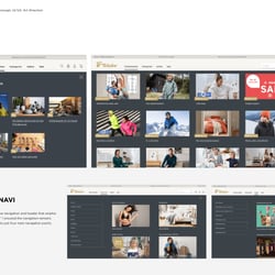 Tchibo: Responsiver Header und Navigation