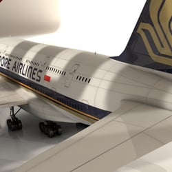 3D-Modell „Airbus A380“