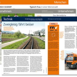Innenseiten Mitarbeiterzeitschrift