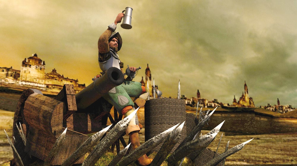 Söldner Wadmann Diorama1