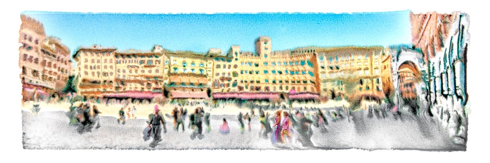 piazza del campo, aquagrafie©