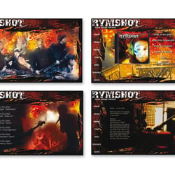 Illustrationen für die Band Rymshot