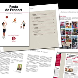 Diputació Barcelona Folder / folleto