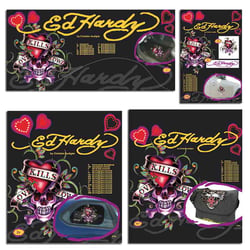 Ed Hardy Autozubehör (für R+P Werbeagentur)