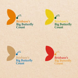 Logo für Brisbane’s Big Butterfly Count