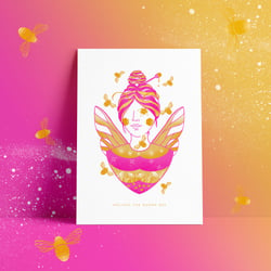 Mockup-A3 A4-Kunstdruck 18 Melissa