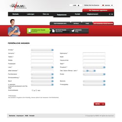 Anmeldeformular