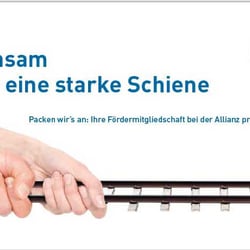 Titel für Allianz pro Schiene