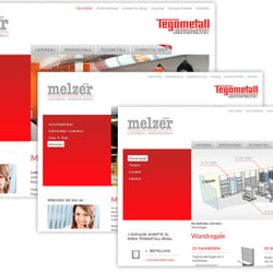 Webdesign | Melzer GmbH – Ladenbau, Innenausbau und Tegometall-Service Center | www.melzer-gmbh.de
