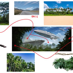 Integrierte Fotos und 3D Elemente
