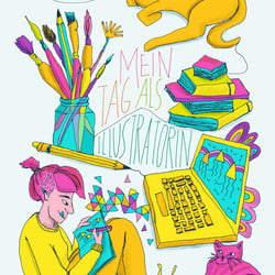 Illustration Mein Tag als Illustratorin