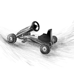 Kollage „Kettkar“