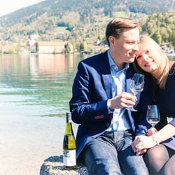 Fotoshooting für die Einladungskarte