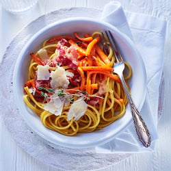 PASTA – Linguine mit Carota fritta