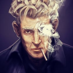 ‚Mobster‘ Portrait Illustration