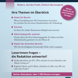 Profi-Handbuch Kommunikation: E-Mails & Briefe, Umschlag, Ausgabe 4/2020