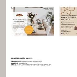 BAILEYS – Corporate Designer, Grafikdesigner, Mediengestalter, Designer Digial und Print