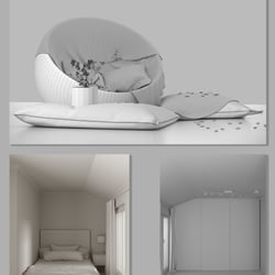 3D Visualisierungen ohne Texturen