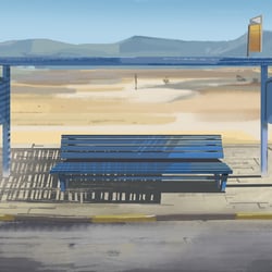Desert Busstop