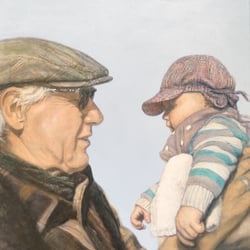 Ohne Titel 2018, Öl auf Leinwand, 40 × 50cm