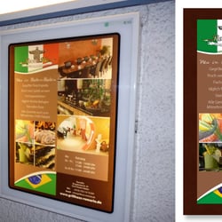 Plakatentwicklung für das Restaurant RomaRio als Schnellschuss
