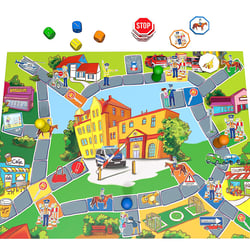 Das grosse Polizeispiel – Spielplan