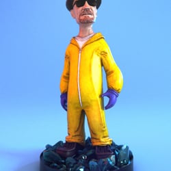 Breaking Bad Sammelfigur Produktrender. Wurde gefeatured auf der Webseite des IT’S ART Magazins