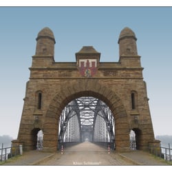 Alte Harburger Elbbrücke – bearbeitet