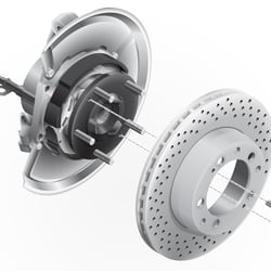 Porsche Bremsscheibe