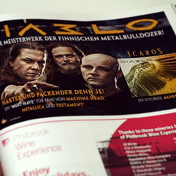 Anzeigengestaltung „Diablo“ (Drakkar Rec.)