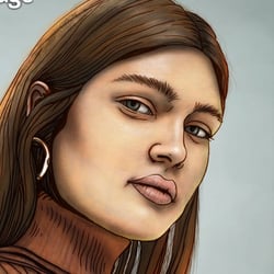Portrait Study Digital Painting