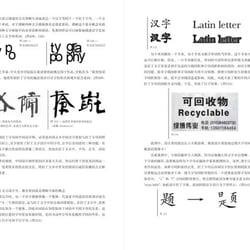 Hanzi des Westens, Buchstaben des Ostens, Dissertation (inhaltsseite)