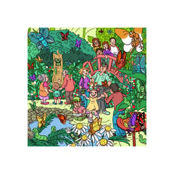 Frühling Wimmelbild für Medizini