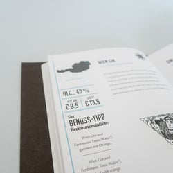Motel One Gin Karte, Detail
