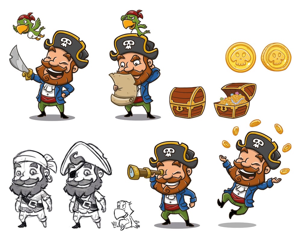 Character Designs & Assets