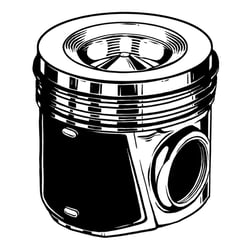 Vektorgrafik Mahle Kolben