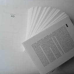 Papier. Freigelassen.