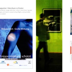 ANZAG : Medizin : Magazin Gestaltung, Poster Photoshoot und Gestaltung, Brochure Gestaltung, alles bis zum Druck